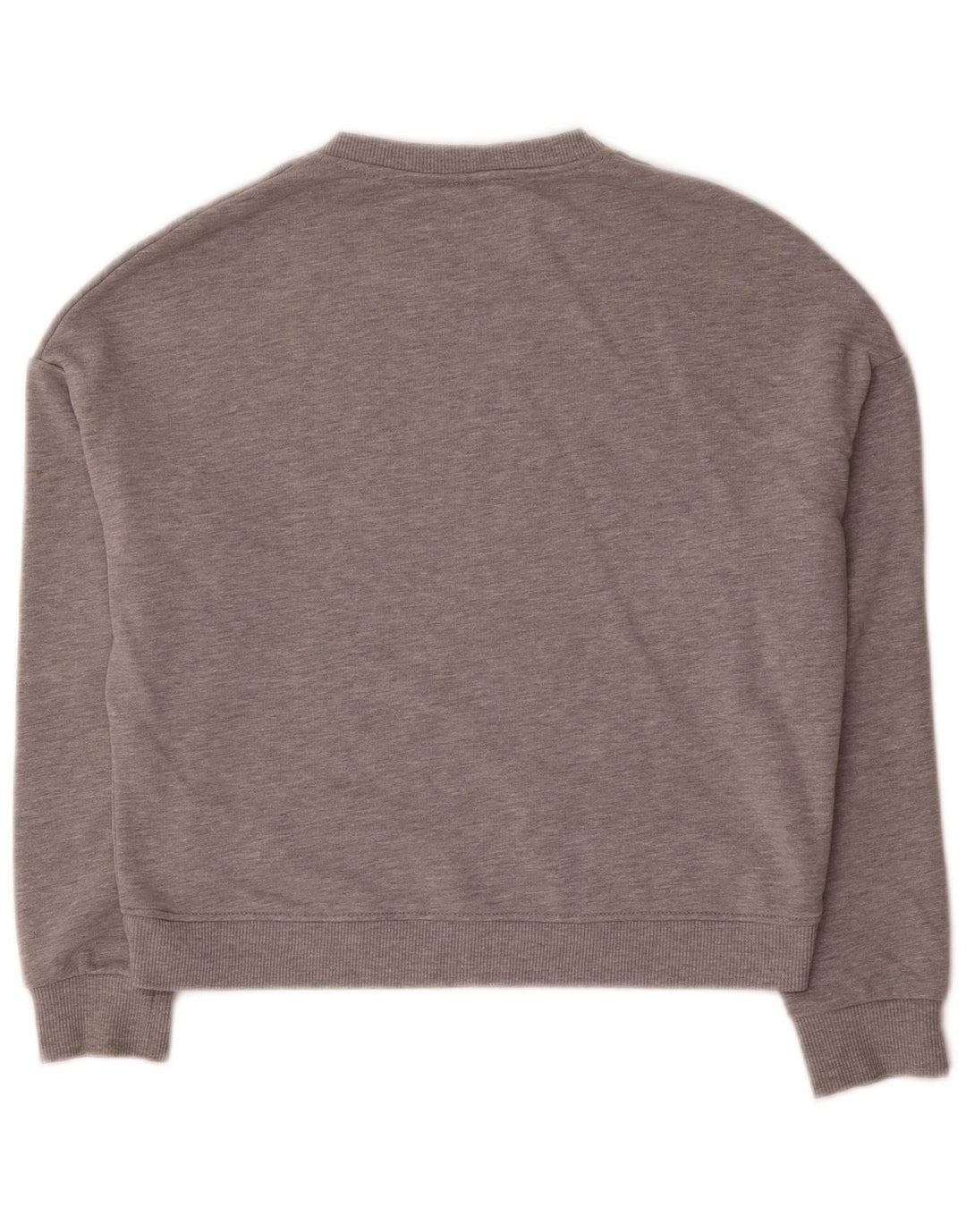 Pyrex Sweat-shirt court surdimensionné pour femme UK 10 Petit Gris