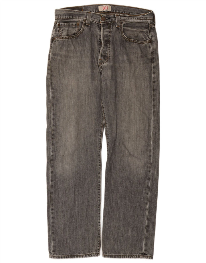 Levi's Jean Droit 501 Homme W33 L30 Gris