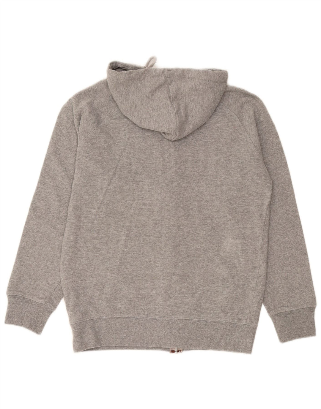 Refrigiwear Pull à capuche zippé pour femme UK 14 Coton gris moyen