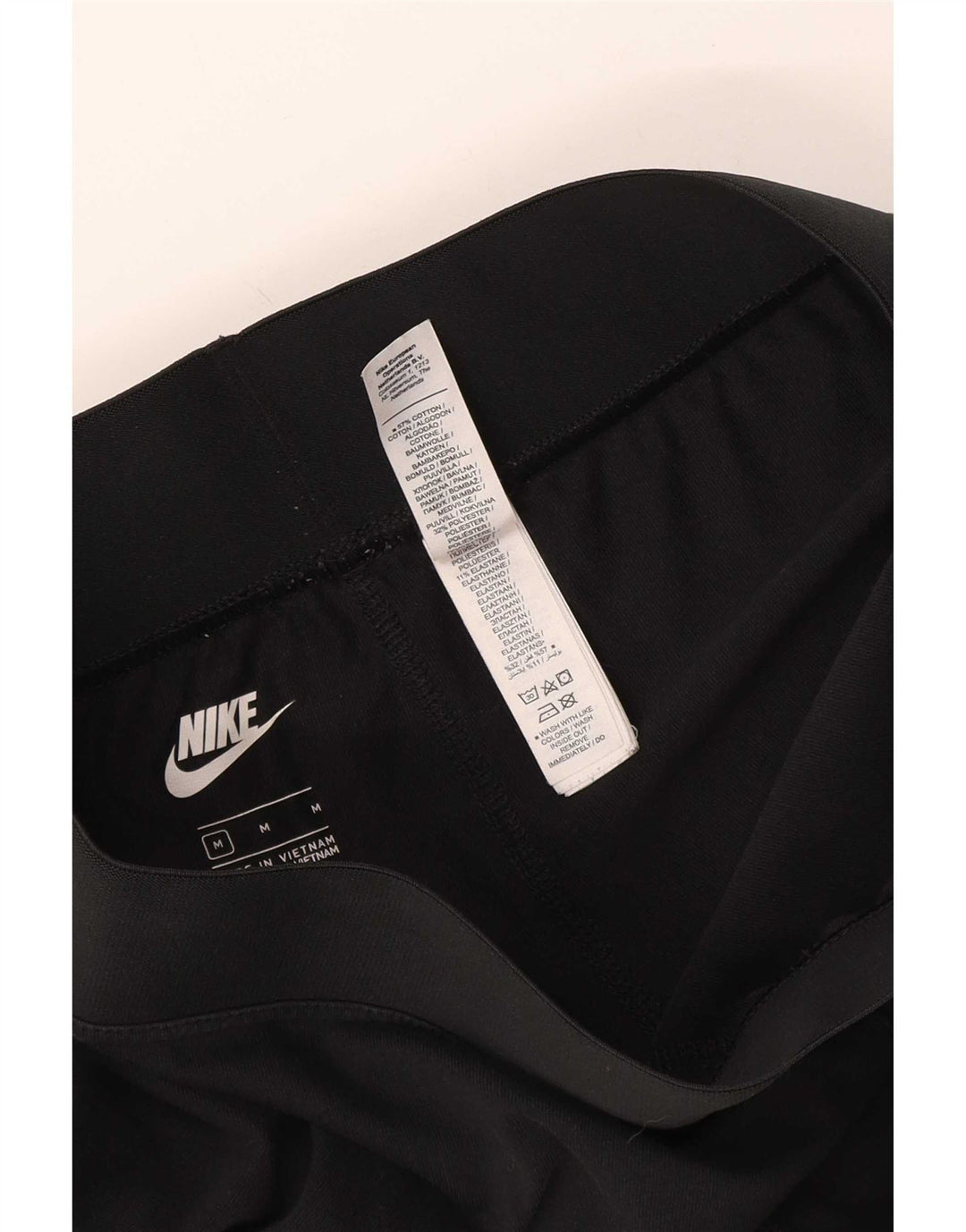 Nike Legging graphique pour femme UK 12 Polyester noir moyen