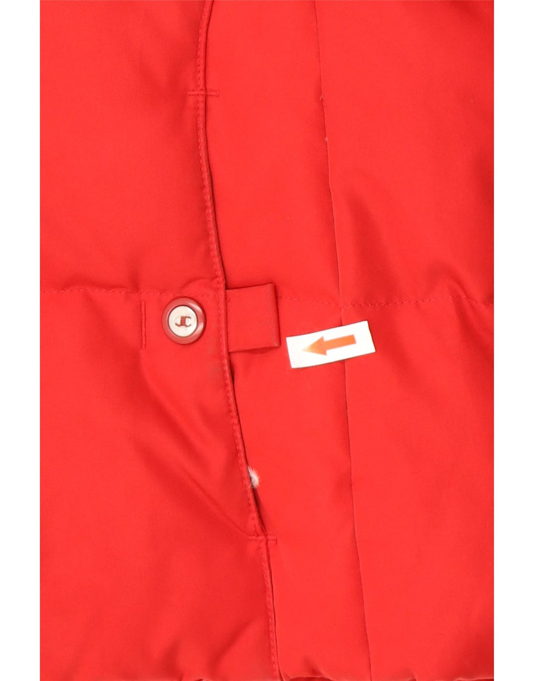 Champion Veste matelassée à capuche pour femme UK 14 Rouge moyen Polyester