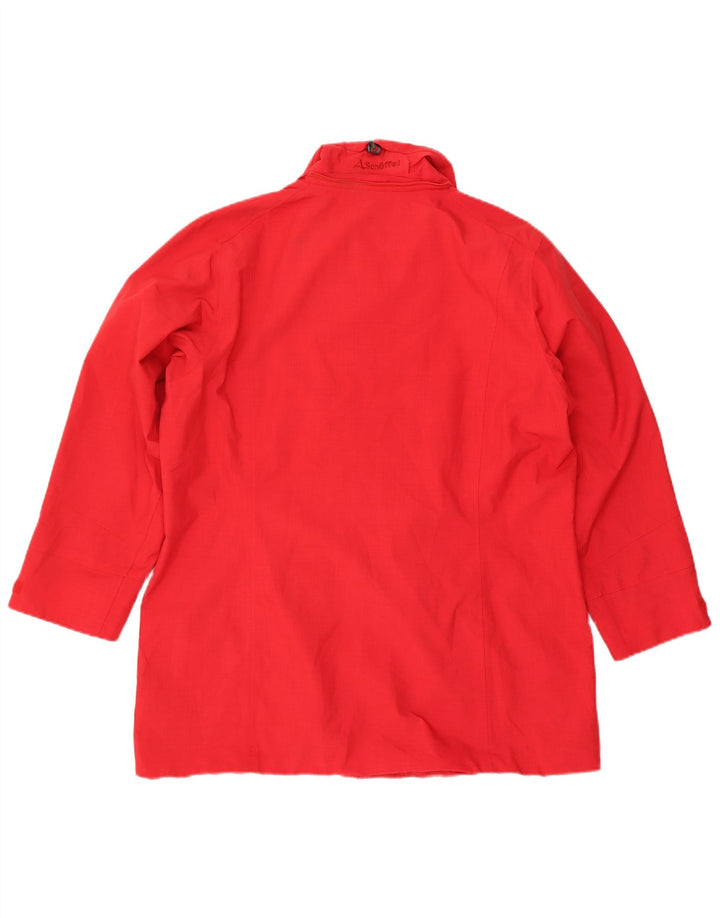 Schoffel Veste de Pluie Femme UK 20 2XL Rouge Polyester