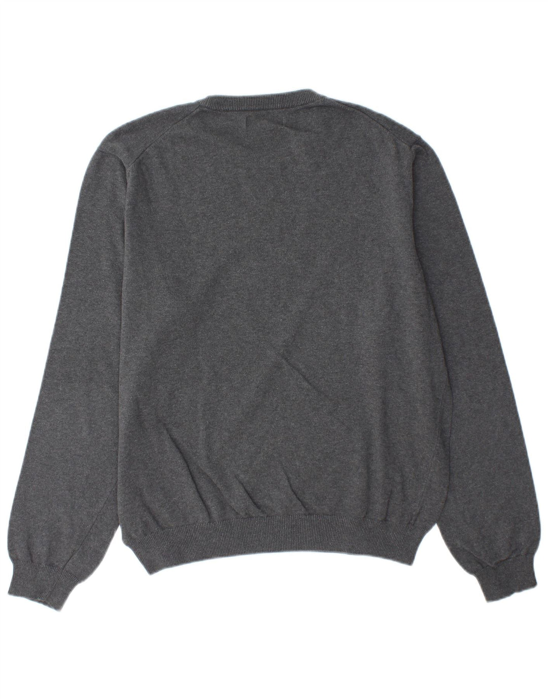 REPLAY Pull Col Rond Homme Large Gris Coton
