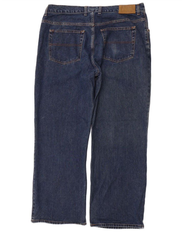 TOMMY HILFIGER Jean Droit Homme W40 L32 Bleu Coton