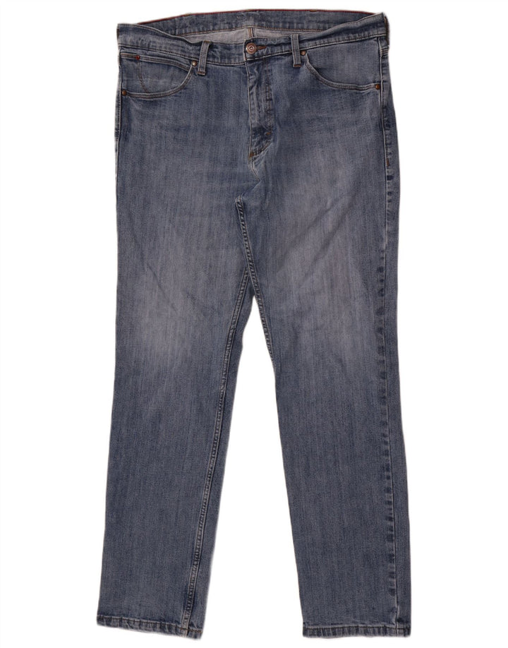 Wrangler Jean Slim Regular Homme W36 L32 Bleu Coton