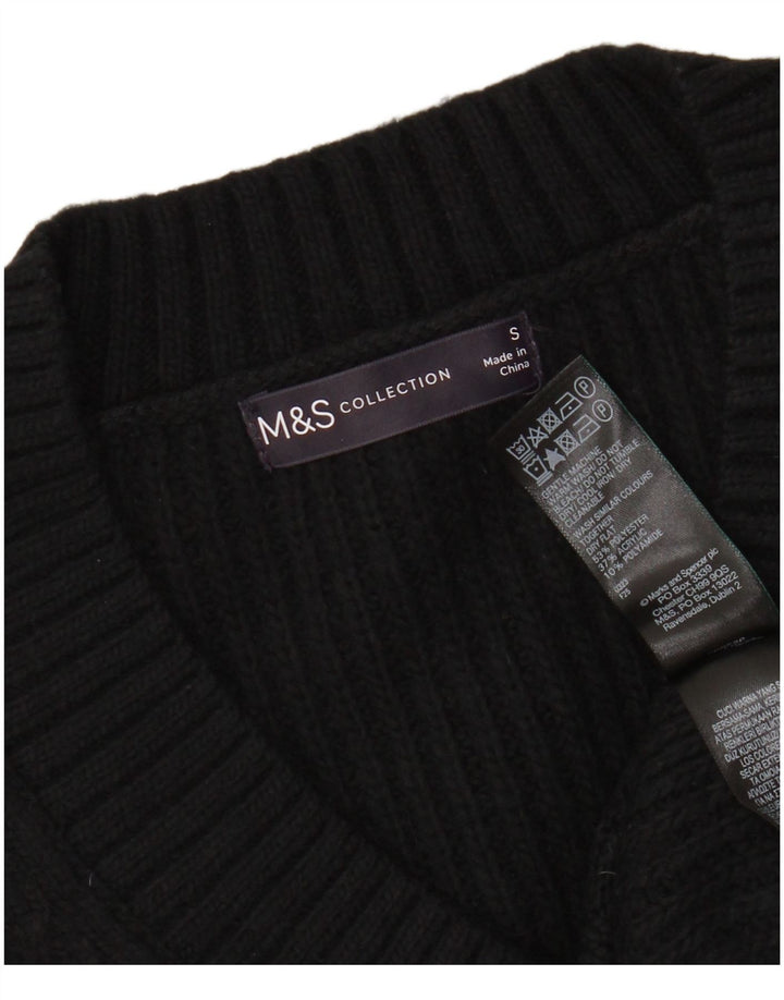 Marks & Spencer Débardeur Gilet Homme Petit Acrylique Noir