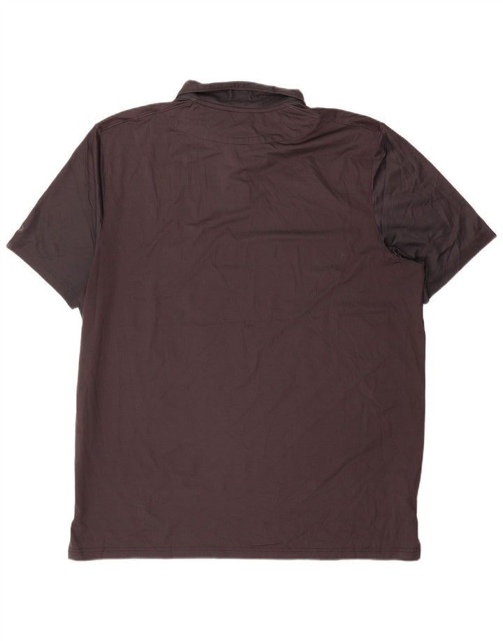 Oakley Polo Homme 2XL Noir Rayé Polyester