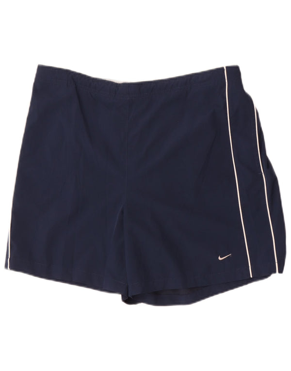 Nike Short de sport pour femme UK 16/18 XL Bleu marine
