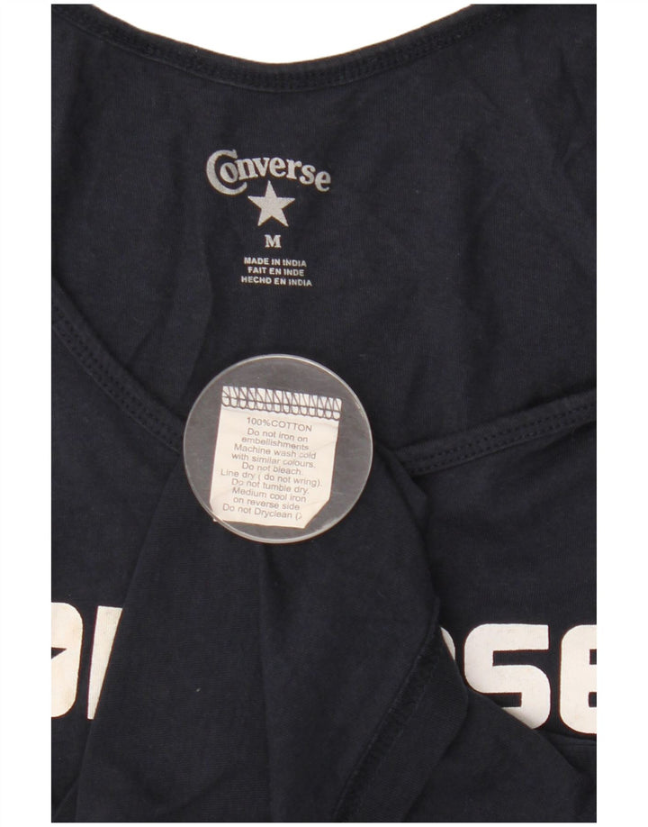 Converse Débardeur Graphique Homme Bleu Marine Moyen Coton