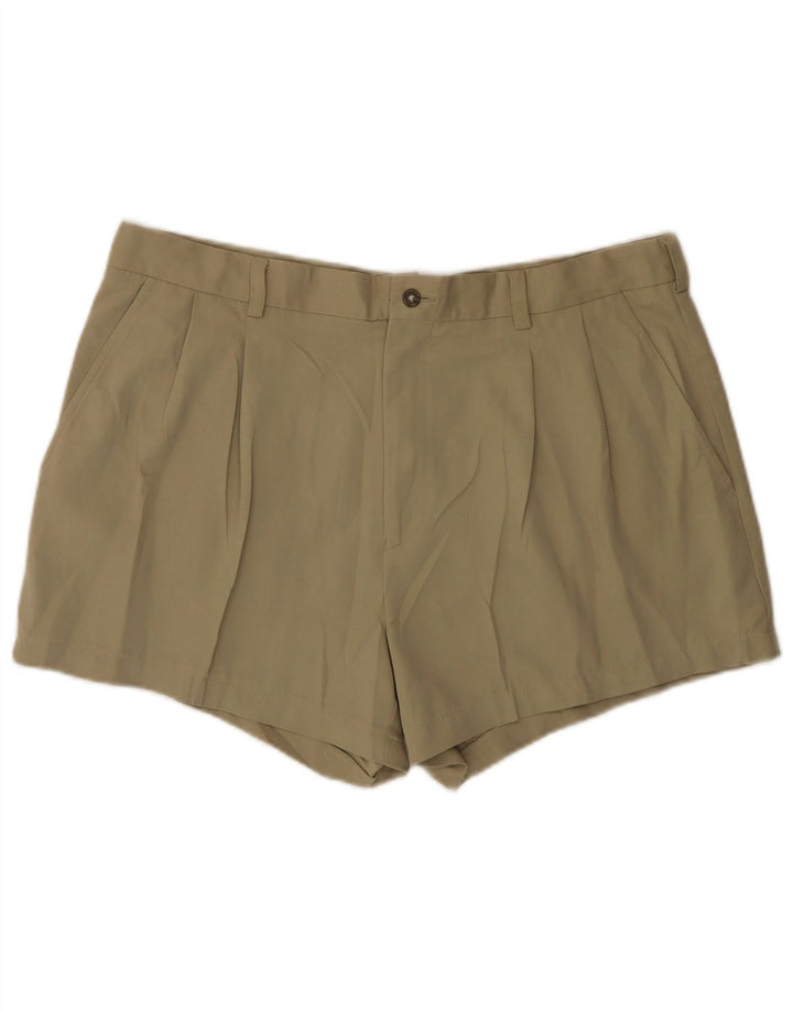 Izod Short Chino Homme W38 XL Beige Polyester