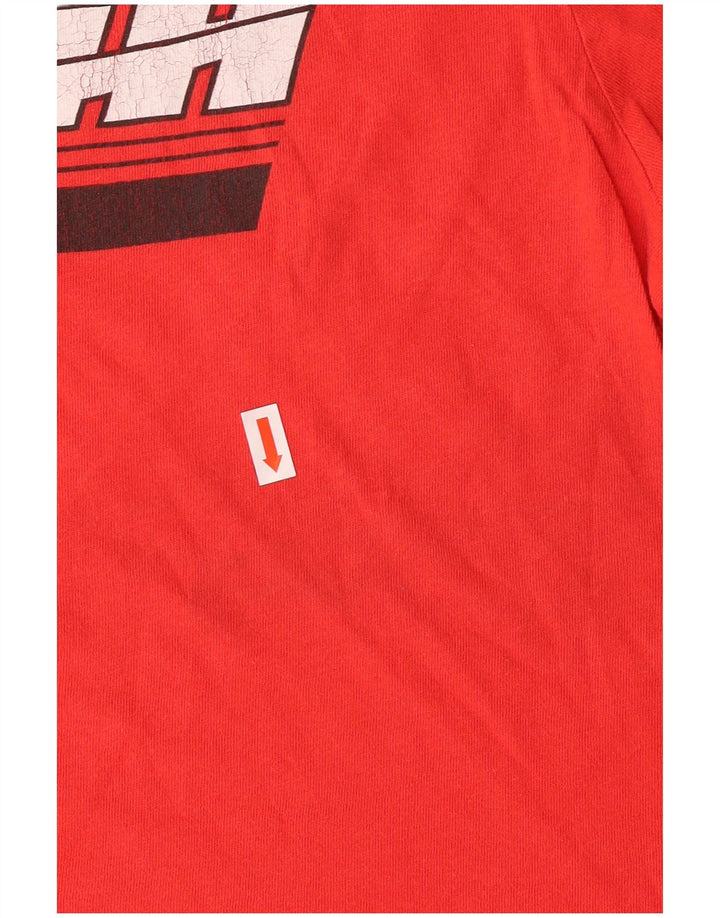 Puma T-Shirt Graphique Homme Petit Rouge Coton
