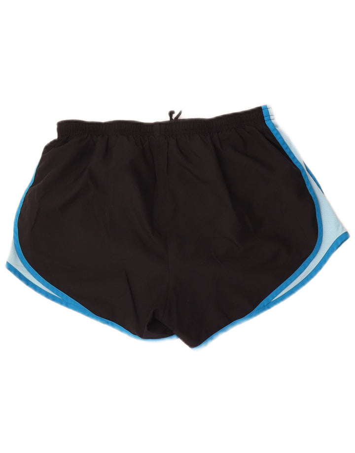 Nike Short de sport pour femme UK 14 Medium Noir Colourblock