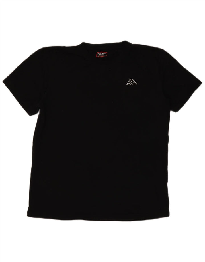Kappa T-Shirt Femme Top 2XL Noir Coton