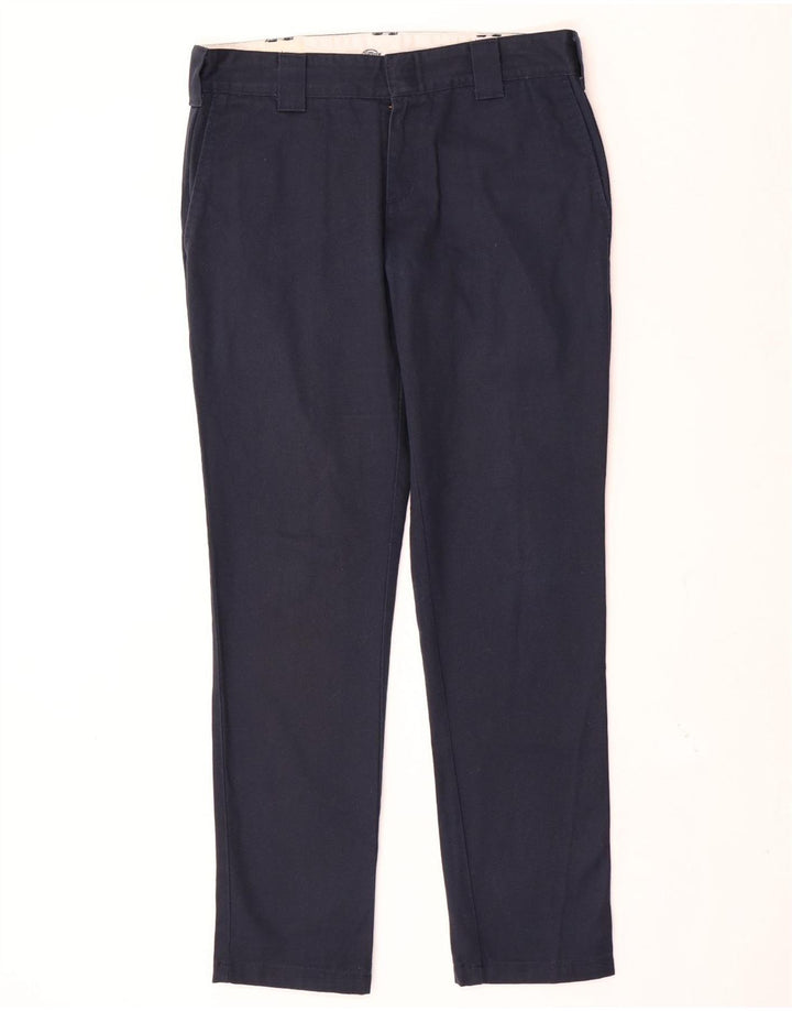 Dickies Pantalon Chino Slim Fit Homme W32 L32 Bleu Marine Polyester