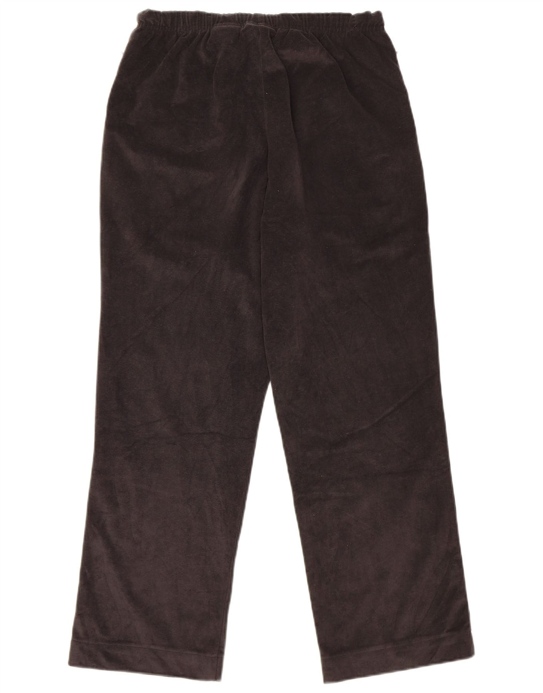 Diadora Pantalon de survêtement en velours pour femme UK 10 Small Gris Polyester