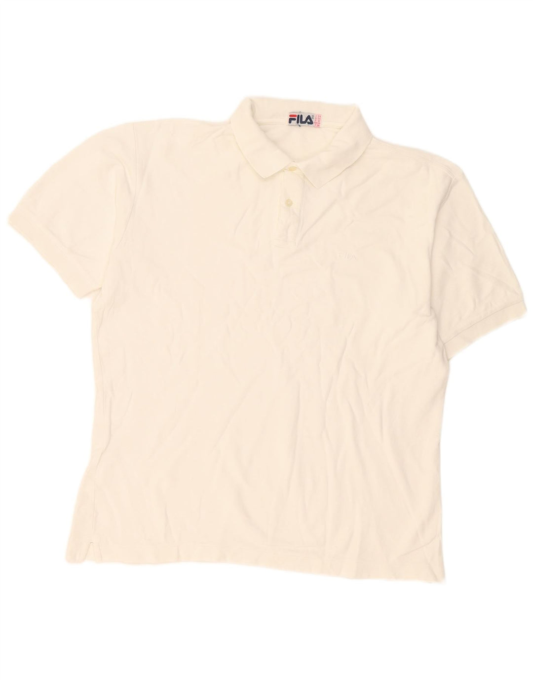 Fila Polo Homme IT 54 XL Blanc