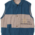 Carrera Gilet Graphique Homme UK 42 XL Bleu Colorblock Polyester