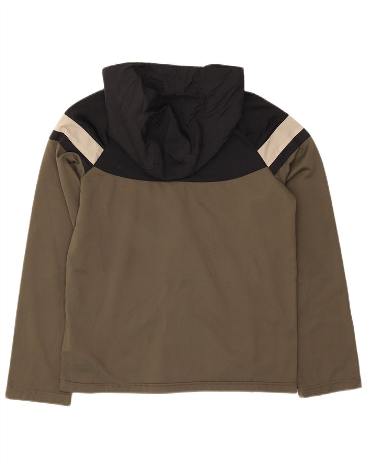 Veste de survêtement Nike pour garçon 13-14 ans XL Vert Colorblock Polyester