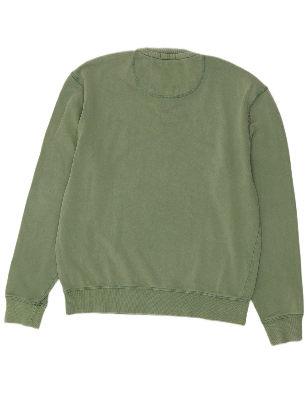 Jack Wills Sweat-Shirt Homme Vert Moyen Coton