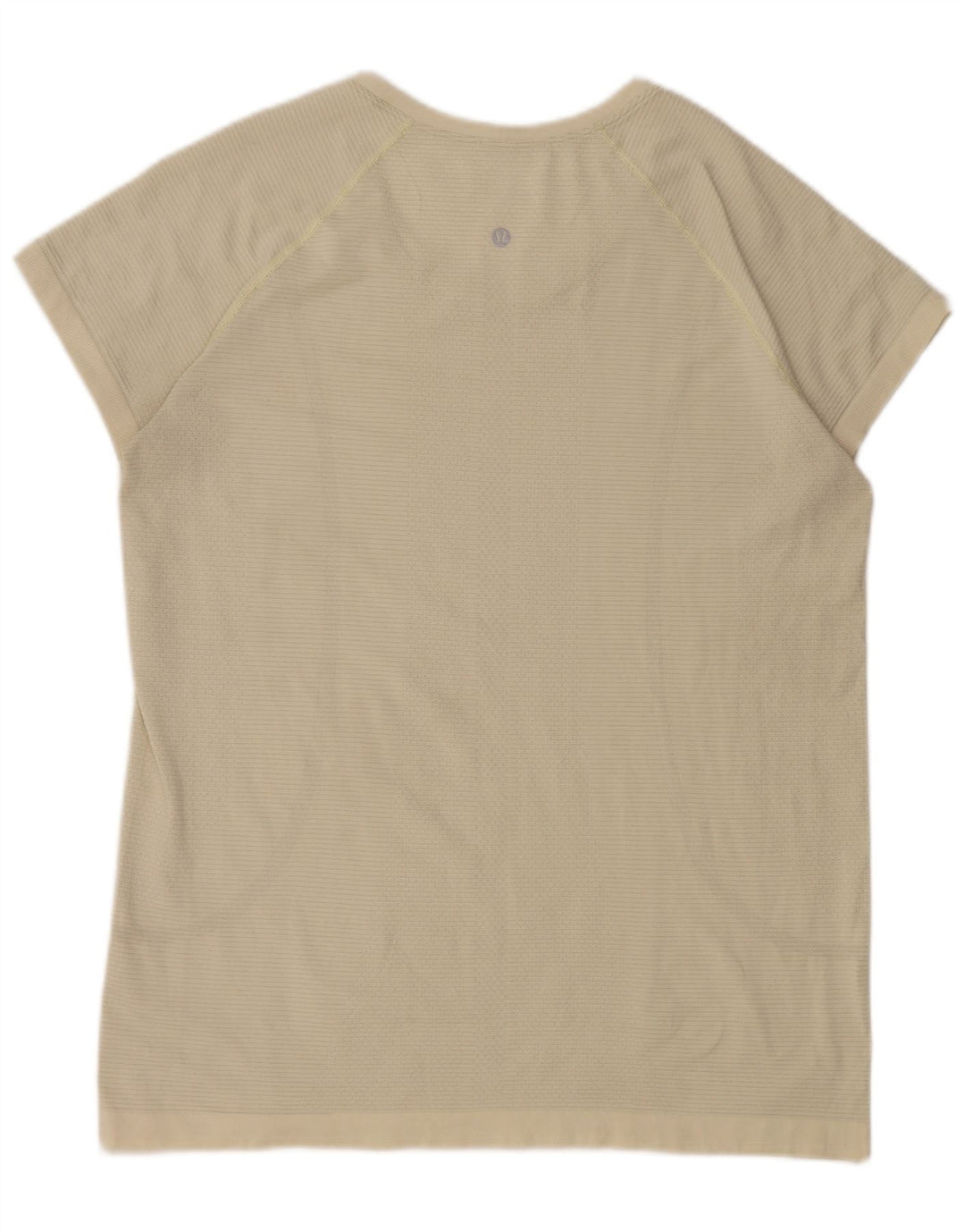 Lululemon T-Shirt Femme UK 16 Large Beige