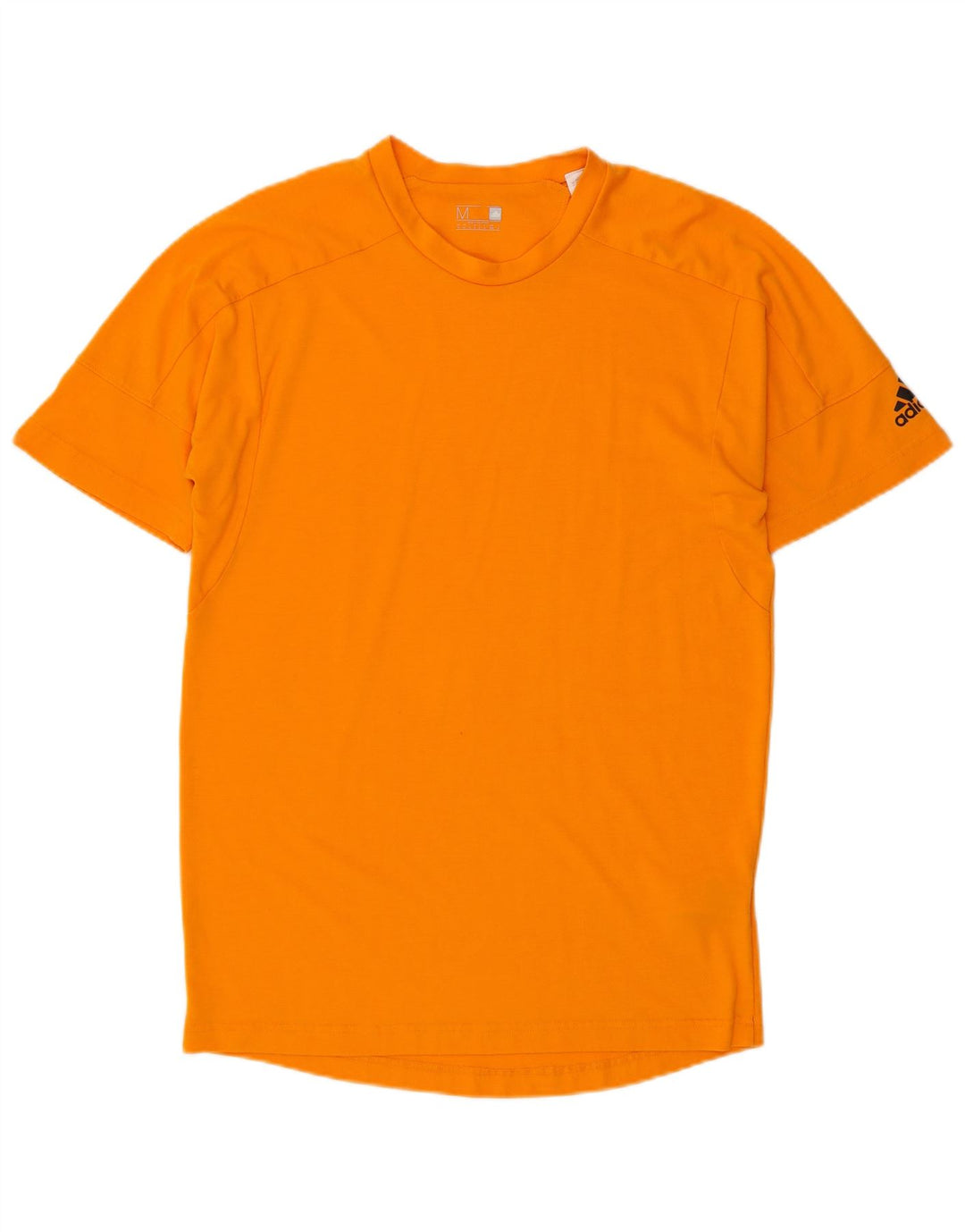 ADIDAS T-Shirt Homme Orange Moyen Polyester