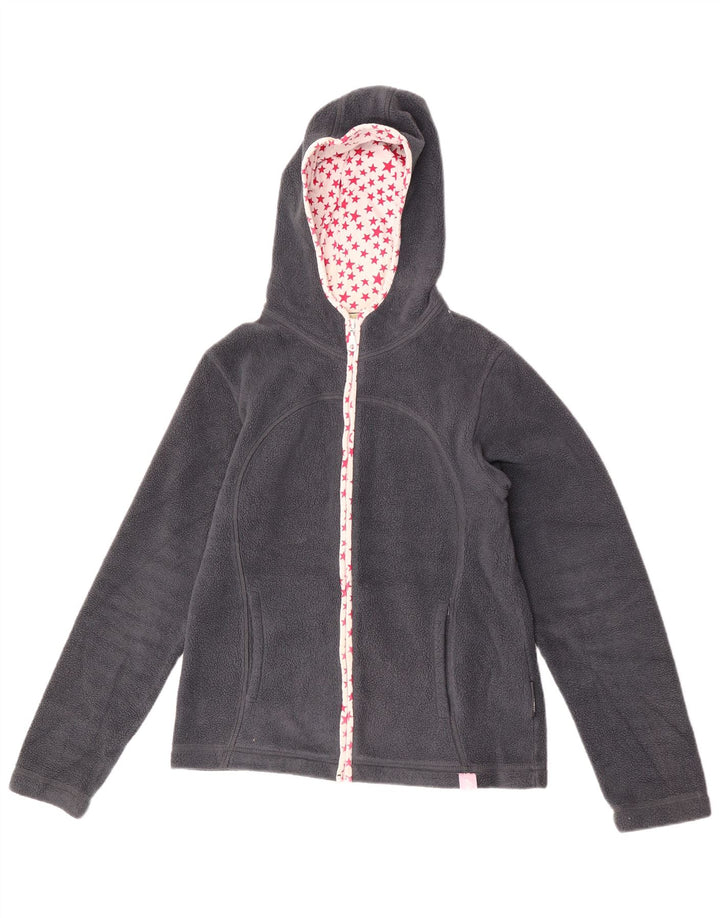 Quiksilver Veste polaire à capuche Roxy pour femme US 4 Small Bleu marine Polyester