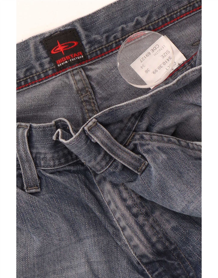 Big Star Jean droit homme W36 L34 bleu coton