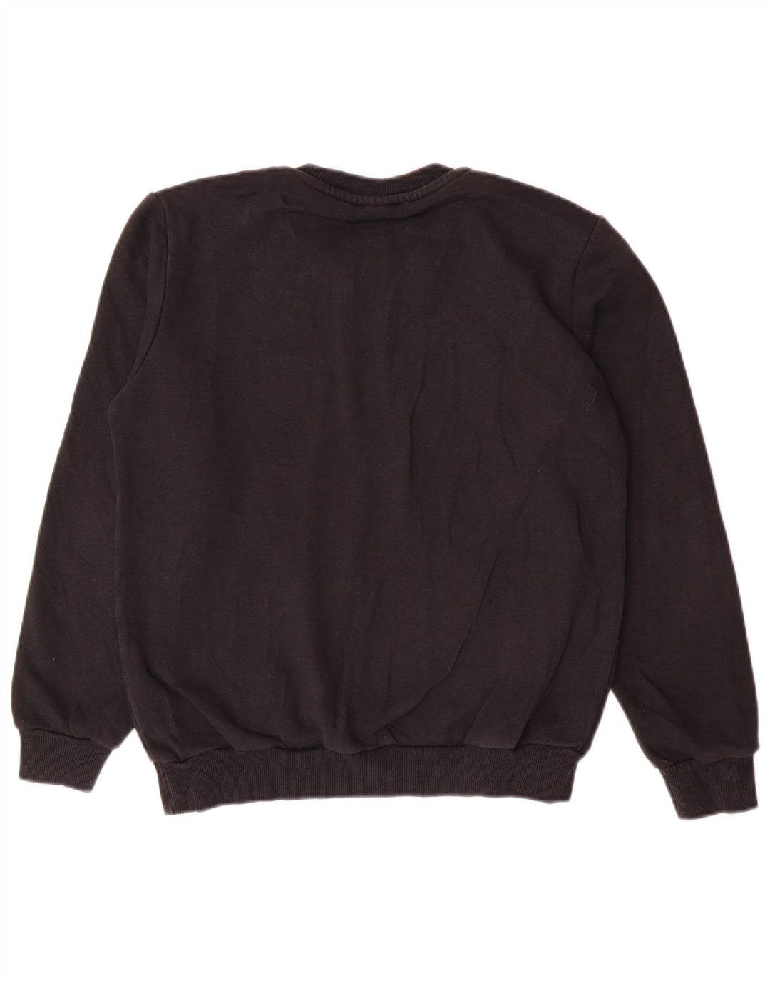 Adidas Sweat-Shirt Graphique Garçon 11-12 Ans Coton Noir Moyen