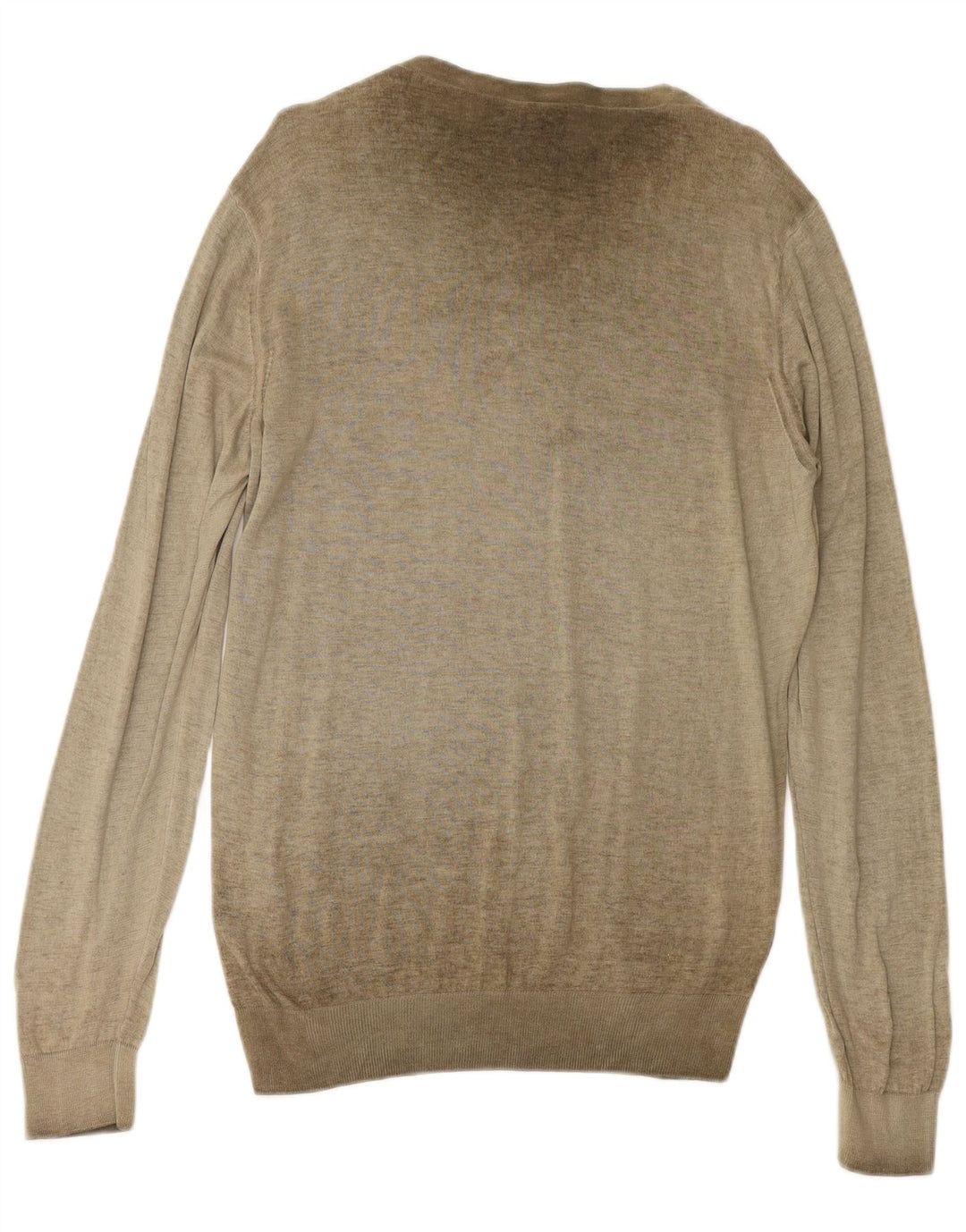 ARMANI JEANS Pull col bateau pour homme 2XL Kaki Coton