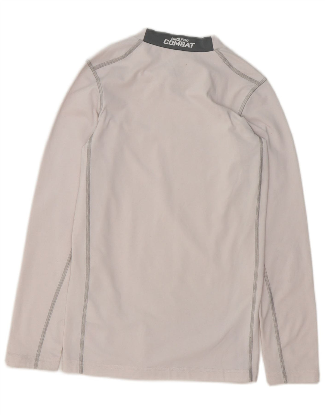 Nike Garçon Dri Fit Haut Manches Longues 13-14 ans XL Blanc Polyester