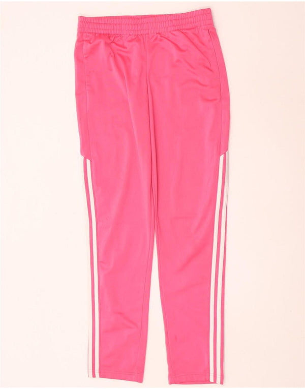 Adidas Pantalon de survêtement fille 14-15 ans Rose Polyester