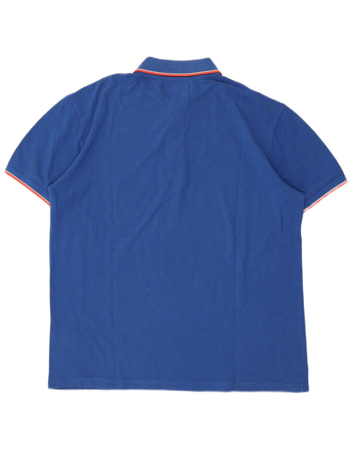 Kappa Polo Homme 2XL Bleu Coton
