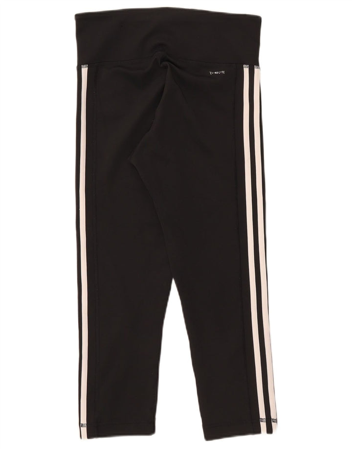 Adidas Climalite Leggings UK 8/10 Petit Noir Polyester