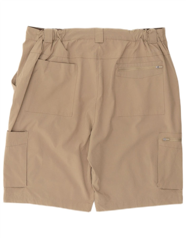 Mountain Warehouse Short cargo pour homme W38 XL Beige Polyester