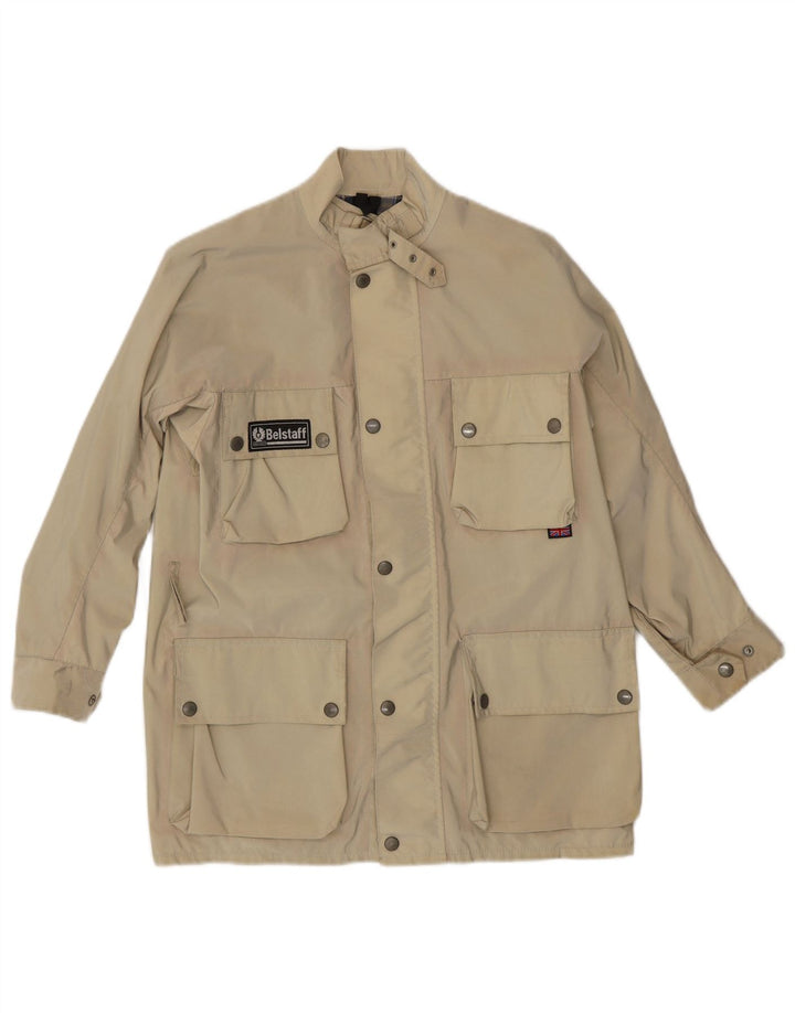 BELSTAFF Boys Utility Jacket 9-10 Years Beige Nylon