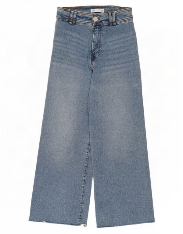 Zara Jean large fille 11-12 ans W26 L25 Bleu