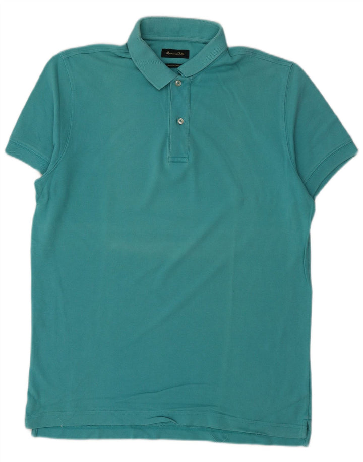 Massimo Dutti Polo Homme Bleu Moyen