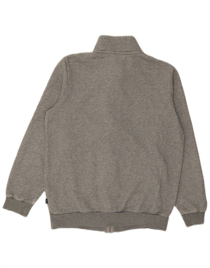 Puma Veste de Survêtement Homme Petit Gris Coton