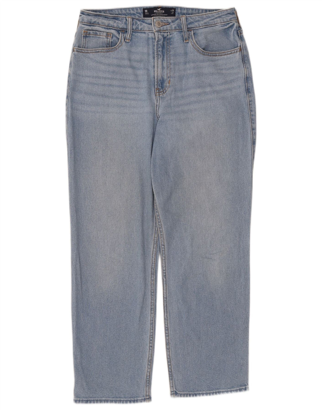 SUPERDRY Jean droit femme W29 L27 bleu coton