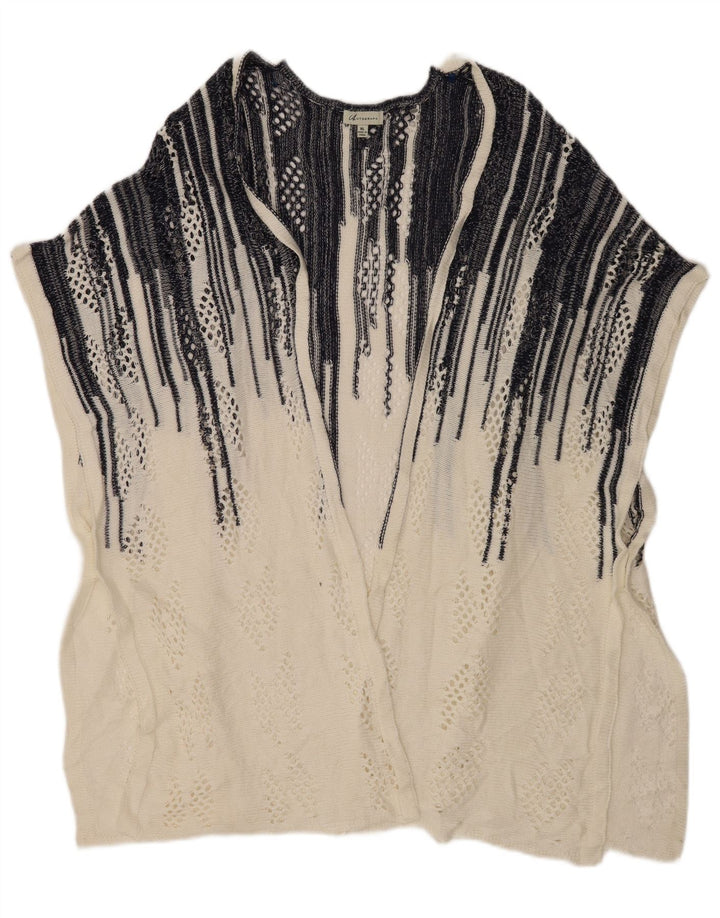 Marks & Spencer Pull cardigan long surdimensionné pour femme UK 18 XL Blanc