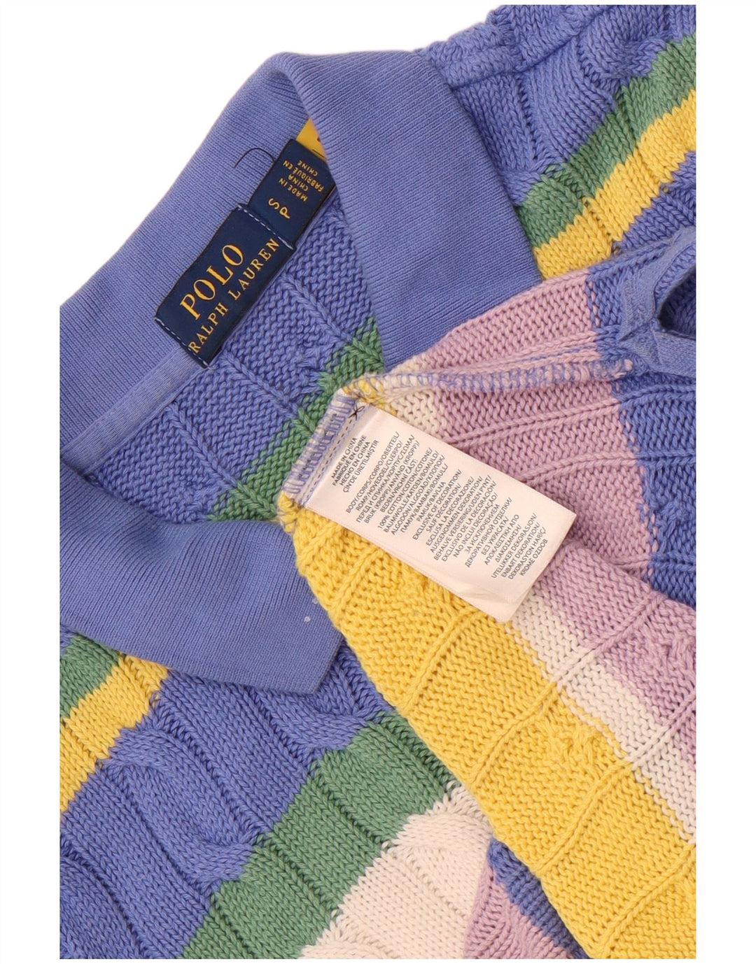 Polo Ralph Lauren Filles 11-12 ans Petit Rayé Multicolore