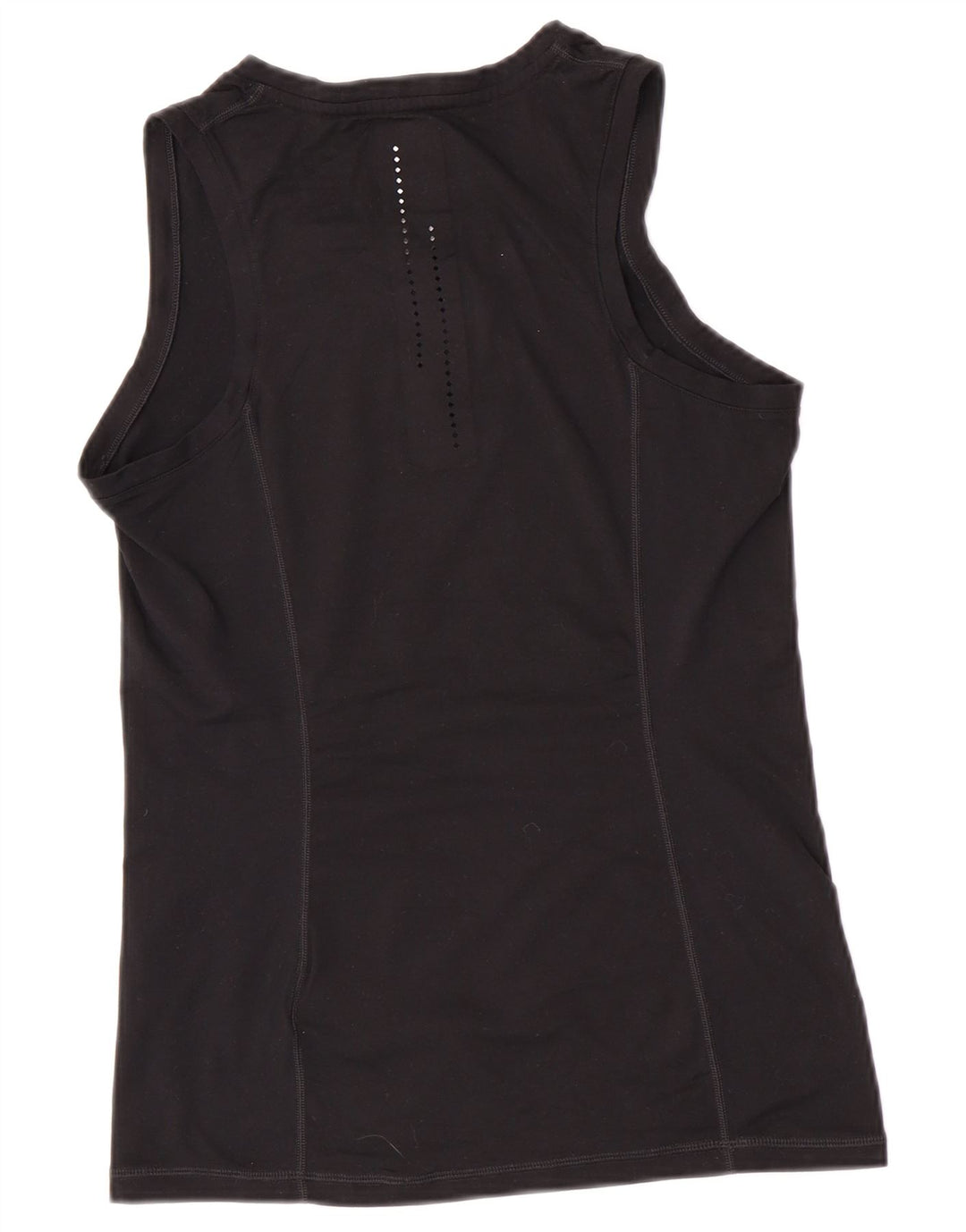 Nike Womens Dri Fit Graphic Débardeur UK 12 Moyen Noir Polyester