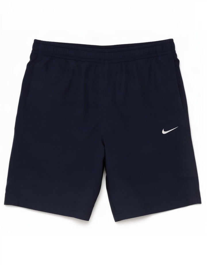 Nike Short de sport pour homme Bleu marine moyen Polyester