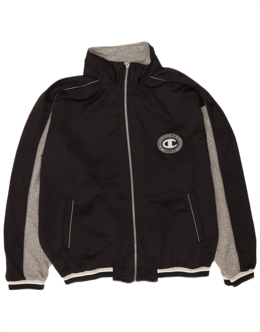 Champion Veste de Survêtement Graphique pour Homme Grand Noir Colorblock