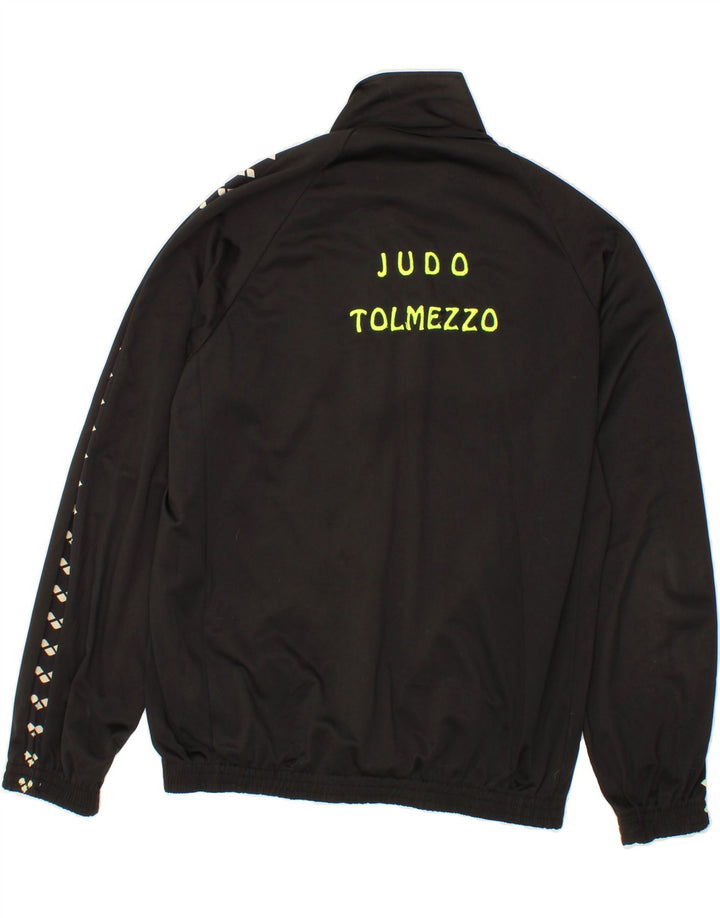 ARENA Mens Graphic Tracksuit Top Jacket XL Black Polyester Vintage Arena and Second-Hand Arena from Messina Hembry 