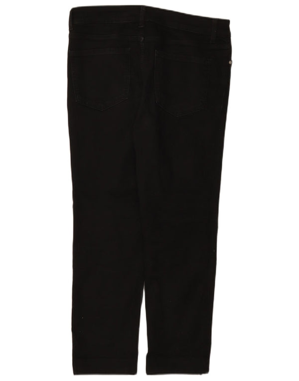 Marks & Spencer Jean court The Sienna pour femme UK 12 Medium W32 L25 Noir