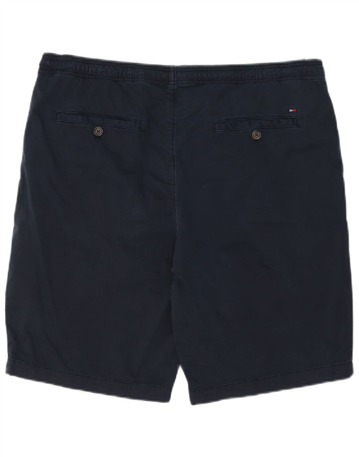 TOMMY HILFIGER Short Chino Homme W36 Large Bleu Marine Coton