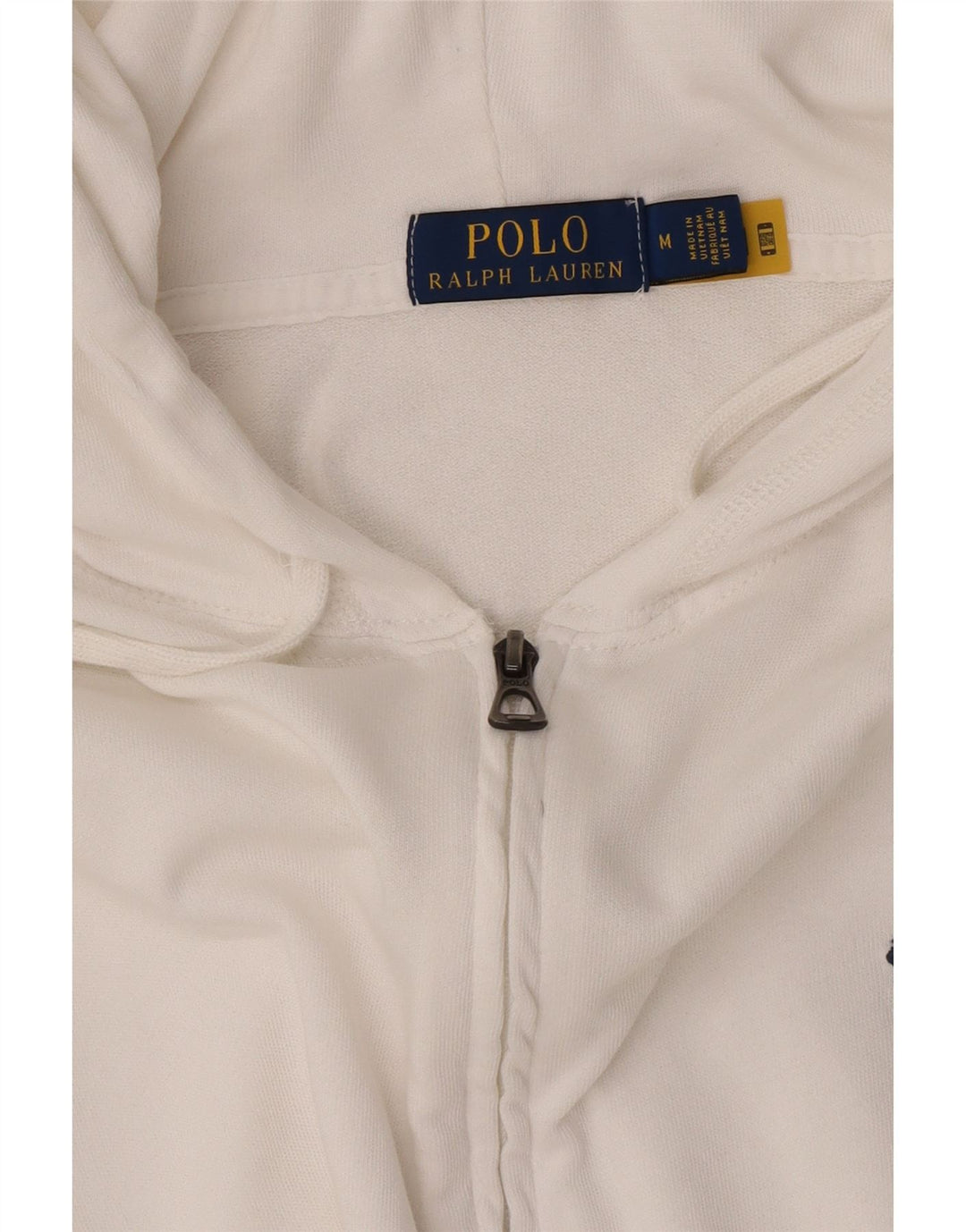 Polo Ralph Lauren Sweat À Capuche Zippé Homme Blanc Moyen