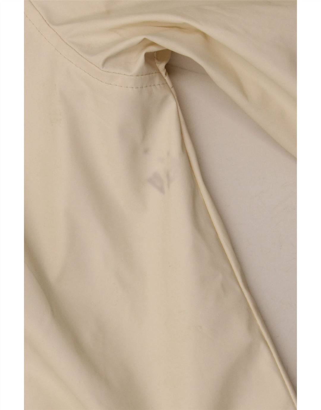 Topshop Veste de pluie à capuche surdimensionnée pour femme UK 10 Small Blanc cassé