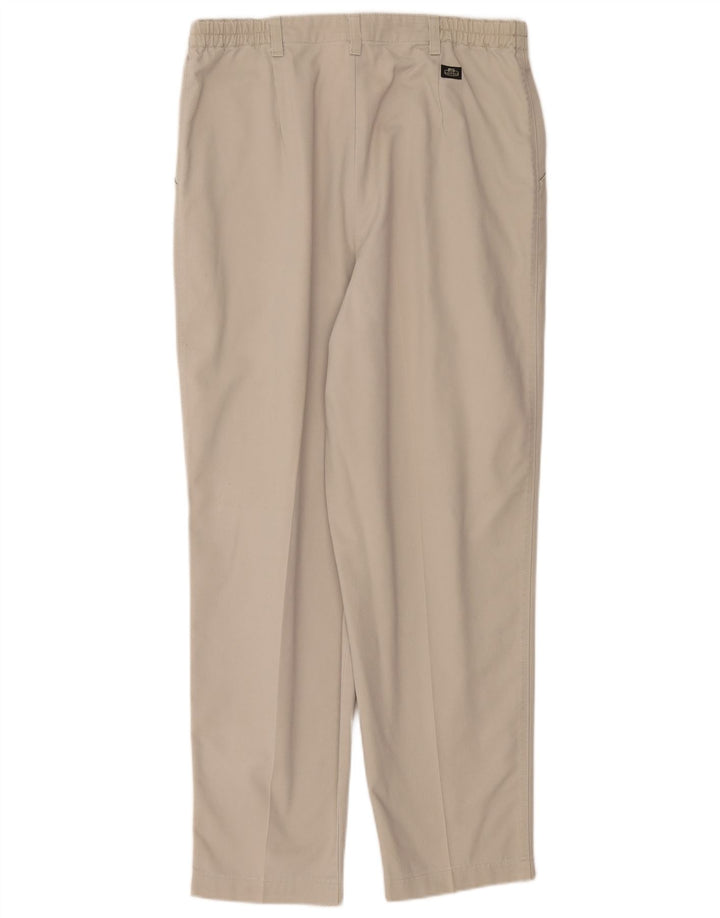 LEE Pantalon chino taille haute pour femme US 16 2XL W40 L29 Coton beige